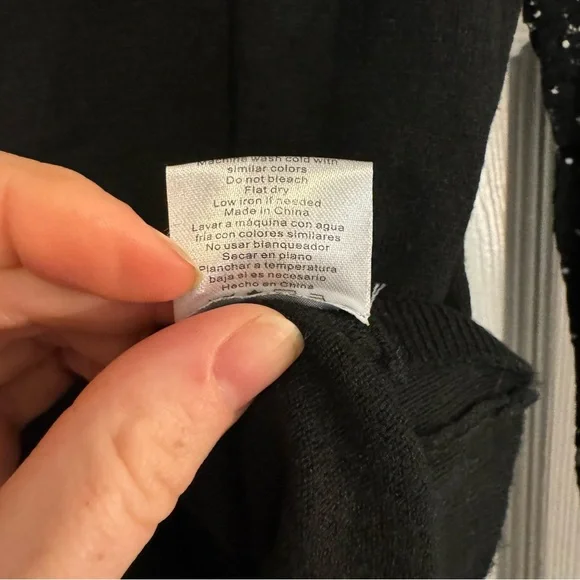 On Twelfth NWOT black sweater - Picture 8 of 8